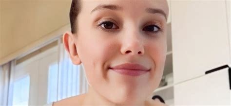 millie bobby brown big boobs|Millie Bobby Brown Frees The Nipple In Braless Street Walk